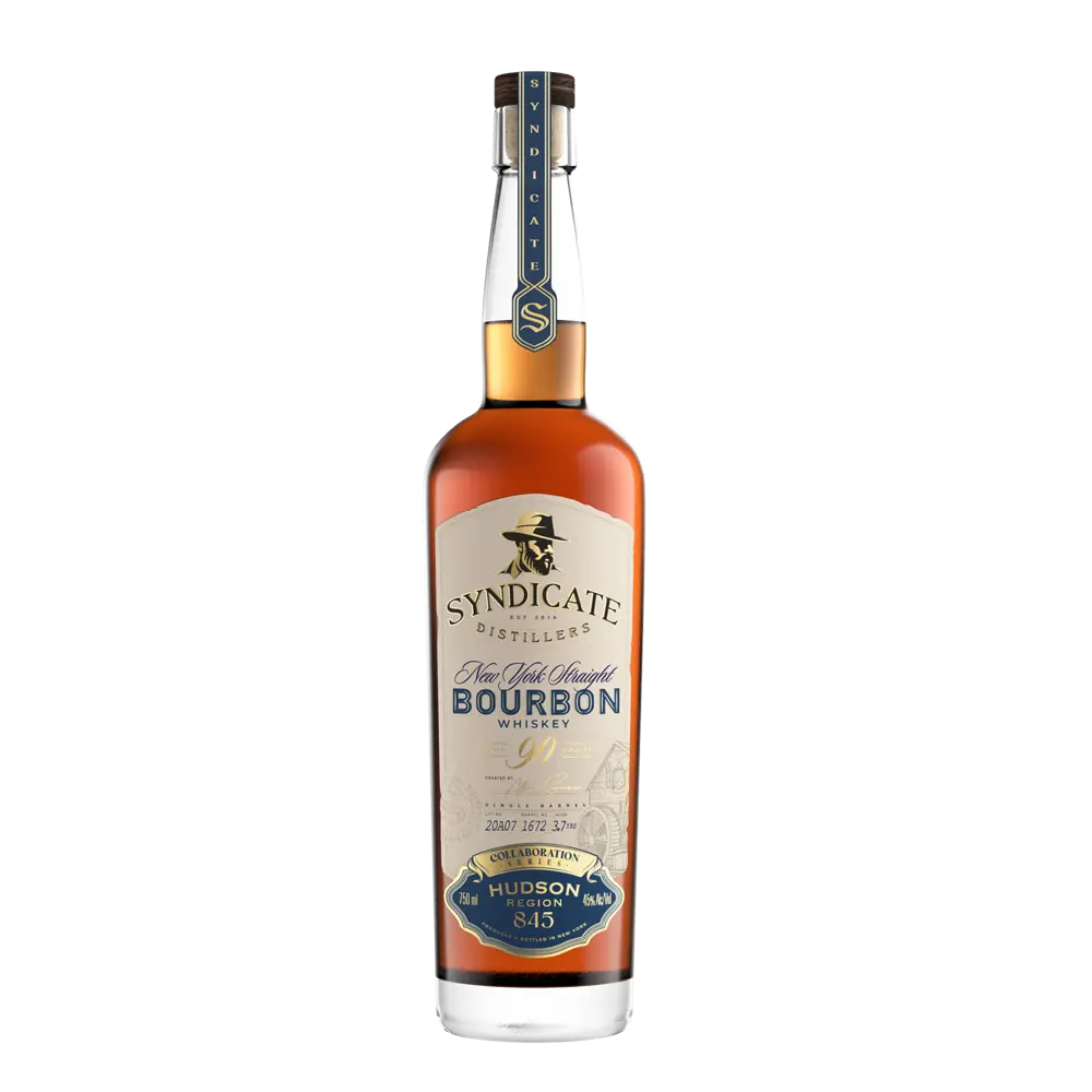 Hudson Region 845 Single Barrel New York Bourbon Whiskey Hudson Region 845 Single Barrel New York Bourbon Whiskey